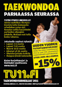 Taekwondo Helsinki Espoo Vantaa